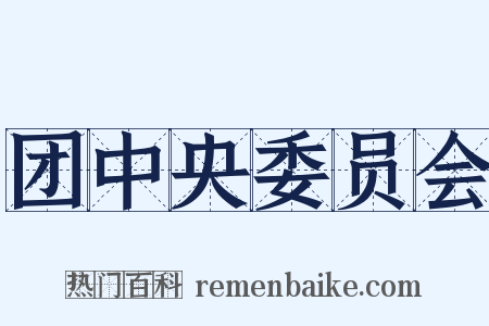 团中央委员会是什么意思的图片
